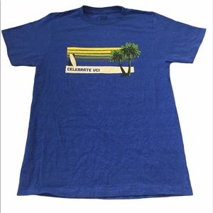 Celebrate UCI blue t shirt